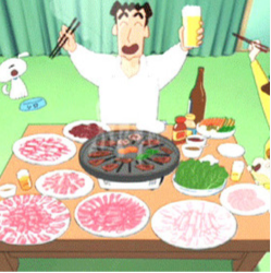 7초 고기 굽기 게임 화면